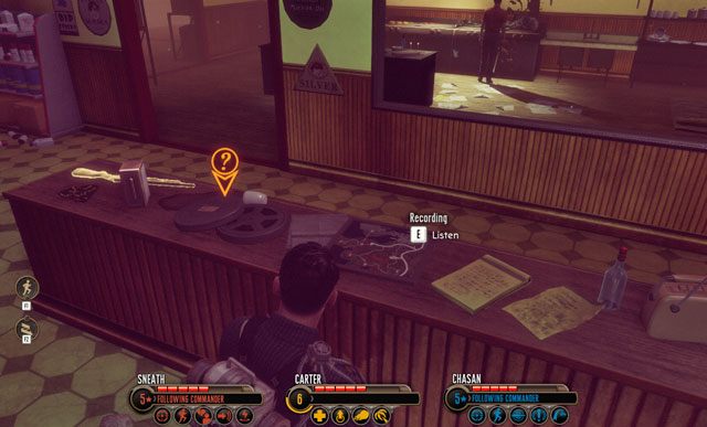 Na taśmie zawarto informacje dotyczące pracowników stacji. - Taśmy z nagraniami - The Bureau: XCOM Declassified - poradnik do gry