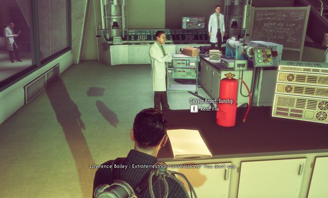 W naukowej części Biura zawsze znajduje się coś do przeczytania. - 2 - Wizyta w bazie II (2) - Dokumenty - The Bureau: XCOM Declassified - poradnik do gry
