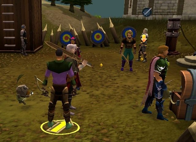 W niektórych zadaniach znajdziemy pomoc w postaci wyznaczników na drodze oraz mapie - Opis zadań | RuneScape 3 - RuneScape 3 - poradnik dla początkujących