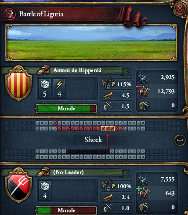 W EU IV nie możesz toczyć bitew, więc choćbyś był militarnym geniuszem, nie zda się to na nić - Europa Universalis 4: Armia - Europa Universalis 4 - poradnik do gry