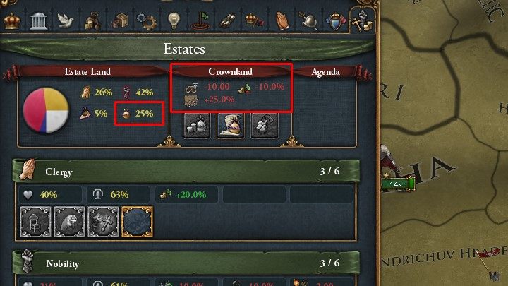 Ziemie koronne to ziemie kontrolowane bezpośrednio przez władcę - Europa Universalis 4: Stany mieszczańskie - Europa Universalis 4 - poradnik do gry