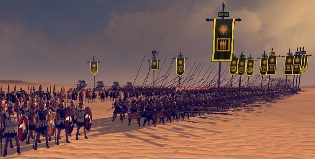 Tym razem skorzystamy z przewagi, jaką daje nam duża mobilność kawalerii - Przykładowe formacje i manewry | Walka w Total War Rome II - Total War: Rome II - poradnik do gry