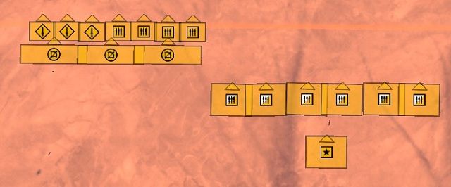 Po rozpoczęciu starcia dużo zależy od rozstawienia wojsk przeciwnika - Przykładowe formacje i manewry | Walka w Total War Rome II - Total War: Rome II - poradnik do gry