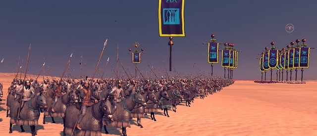 W tym przypadku skorzystamy ze słoni bojowych lub rydwanów wystawionych w pierwszej linii - Przykładowe formacje i manewry | Walka w Total War Rome II - Total War: Rome II - poradnik do gry