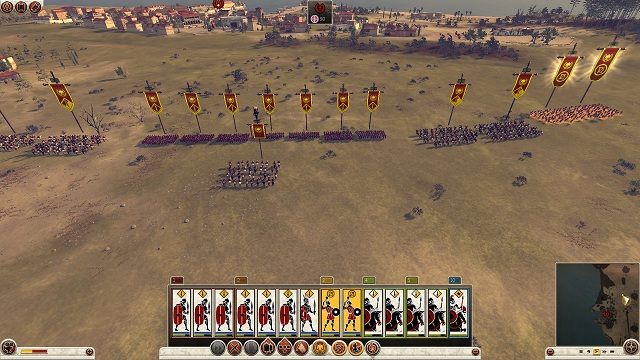 Jedna zdecydowana szarża powinna rozbić cały motłoch, pozostawiając jedynie kilka elitarnych oddziałów do dobicia - Prolog w Total War Rome II | Początek - Total War: Rome II - poradnik do gry