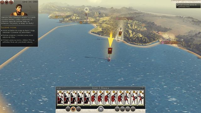 Po zdobyciu miasta będziemy mogli wynająć w nim szpiega i ruszyć nim w kierunku osad wroga - Prolog w Total War Rome II | Początek - Total War: Rome II - poradnik do gry