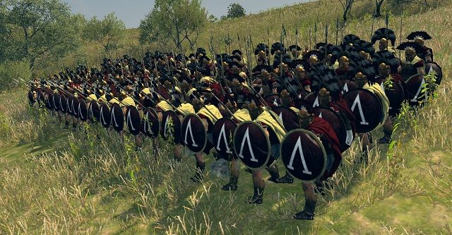 Piechota ta została wyposażona w kilkumetrowe piki, które to mogą być wykorzystane do stworzenia falangi - Jednostki lądowe w Total War Rome II | Wojsko - Total War: Rome II - poradnik do gry