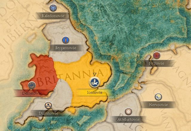 Wojsko Icenów składa się głównie z lekko opancerzonej piechoty podatnej na ostrzał wroga; dopiero po rozwinięciu drzewka technologicznego i rozbudowaniu miast otrzymamy oddziały zdolne wytrzymać dłuższy ostrzał - Charakterystyka | Frakcje - Icenowie | Total War Rome II - Total War: Rome II - poradnik do gry