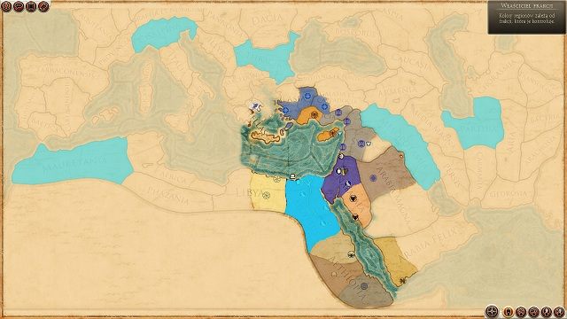 Już od samego początku przydatne będą nam aż trzy armie - Warunki zwycięstwa i pierwsze kroki | Frakcje - Egipt | Total War Rome II - Total War: Rome II - poradnik do gry