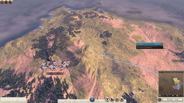 Dopiero teraz, po zbudowaniu solidnego imperium będziemy mogli ruszyć na zachód i wypełnić cele kampanii - Warunki zwycięstwa i pierwsze kroki | Frakcje - Partia | Total War Rome II - Total War: Rome II - poradnik do gry