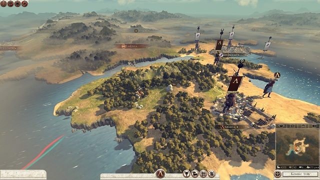 W tym momencie będziemy mogli ruszyć na południe, w kierunku Rodos i Krety - Warunki zwycięstwa i pierwsze kroki | Frakcje - Sparta | Total War Rome II - Total War: Rome II - poradnik do gry