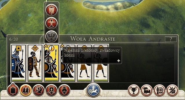 Generała możemy również zamienić miejscami z innym, aktualnie znajdującym się w naszej puli bohaterów - Zarządzanie armią w Total War Rome II | Wojsko - Total War: Rome II - poradnik do gry