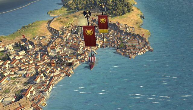 Transport armii droga morską jest niewymagający - Flota, transport drogą morską w Total War Rome II | Wojsko - Total War: Rome II - poradnik do gry