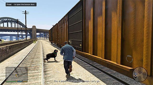 Wagon, w którym skrywa się poszukiwana osoba - GTA 5: Chop - solucja - GTA 5 - poradnik do gry