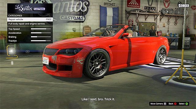 Naprawienie samochodu Amandy to jedyna obowiązkowa czynność - GTA 5: Ojciec i syn - solucja - GTA 5 - poradnik do gry