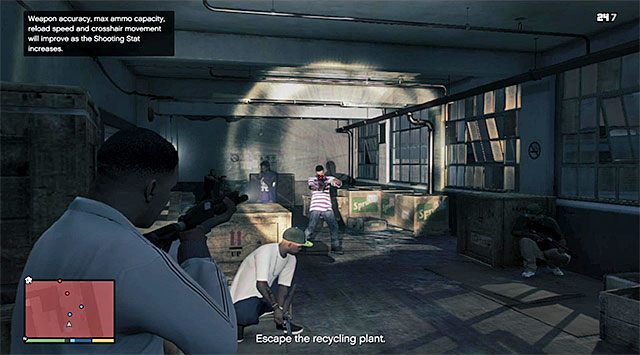 Pierwsza grupa przeciwników - GTA 5: Długaśna odsiadka - solucja - GTA 5 - poradnik do gry