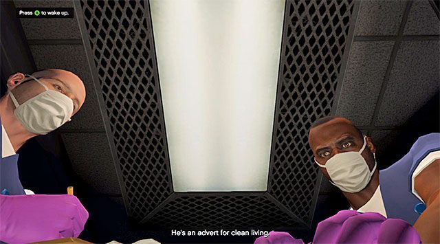 Scena w kostnicy - GTA 5: Dzień żywego trupa - solucja - GTA 5 - poradnik do gry