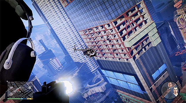 Lepiej będzie sterować postacią Michaela - GTA 5: Trzech wspaniałych - solucja - GTA 5 - poradnik do gry