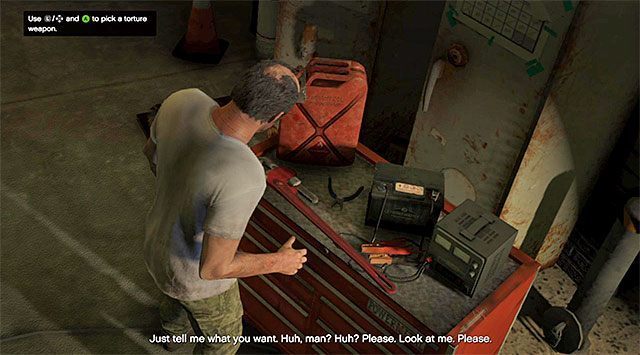Wybór narzędzi tortur - GTA 5: Jak na szkoleniu - solucja - GTA 5 - poradnik do gry