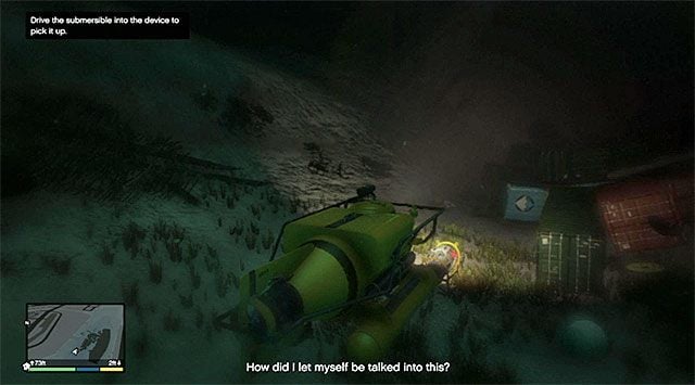 Musisz podpłynąć do ładunku, dzięki czemu przyczepi się on do łodzi - GTA 5: Skok na Merryweather, atak na frachtowiec (Freighter) - solucja - GTA 5 - poradnik do gry