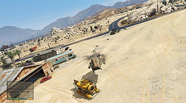 Miejsce zakończenia misji - GTA 5: Skok na Merryweather, atak na poligon doświadczalny (Offshore) - solucja - GTA 5 - poradnik do gry