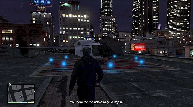 Śmigłowiec na dachu komisariatu - GTA 5: Zniebowid - solucja - GTA 5 - poradnik do gry