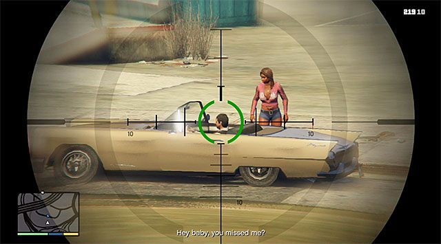 Wysiądź z auta i udaj się na pobliskie wzgórze - GTA 5: Grzeszna miłość - solucja - GTA 5 - poradnik do gry
