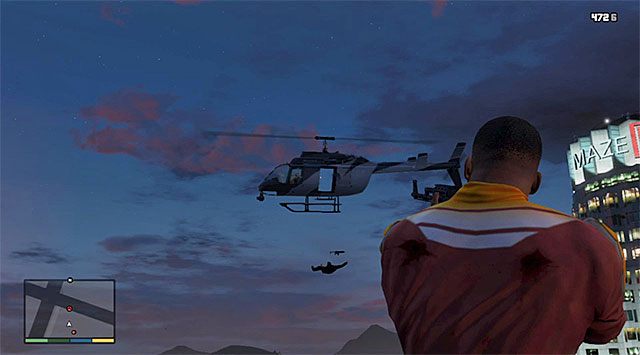 Postaraj się zestrzelić wrogi śmigłowiec - GTA 5: Krew na budowie - solucja - GTA 5 - poradnik do gry