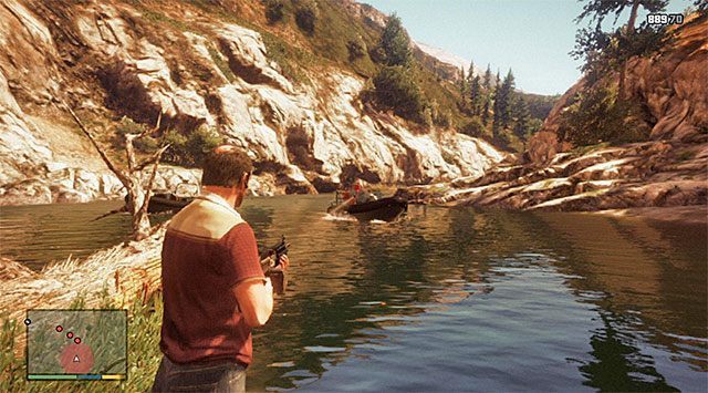 Pomagaj sobie trybem furii - GTA 5: Wykolejeni - solucja - GTA 5 - poradnik do gry