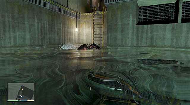 Wyjście z wody - GTA 5: Małpie figle - solucja - GTA 5 - poradnik do gry