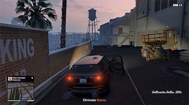 SUV, którego musisz użyć do pościgu - GTA 5: Ballada o Rocco - solucja - GTA 5 - poradnik do gry