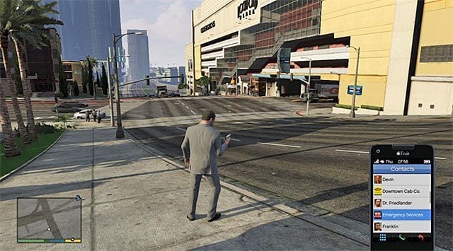 Wybierz numer służb ratunkowych - GTA 5: Wóz strażacki - solucja - GTA 5 - poradnik do gry