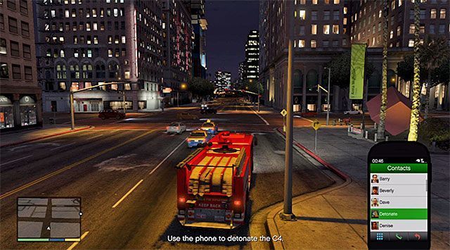 Podnieś wiaderko, powracając z nim do składziku, przy którym rozpoczynałeś eksplorację tego piętra - GTA 5: Napad na Biuro - użycie przebrań strażaków (Fire Crew) - solucja - GTA 5 - poradnik do gry