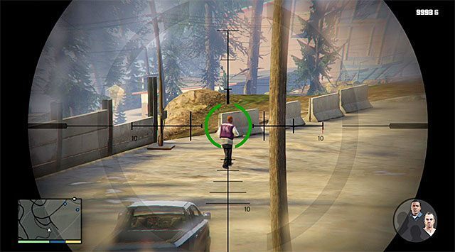 Namierzaj i likwiduj wrogów z bezpiecznej odległości - GTA 5: Lamar w opałach - solucja - GTA 5 - poradnik do gry