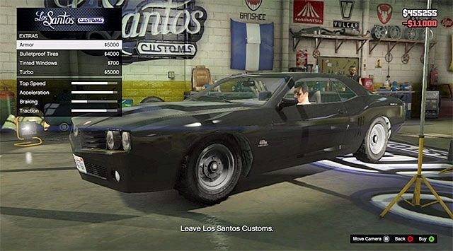 Podstawowe przeróbki kosztują 11 tysięcy dolarów - GTA 5: Gauntlet, Mission Row - solucja - GTA 5 - poradnik do gry