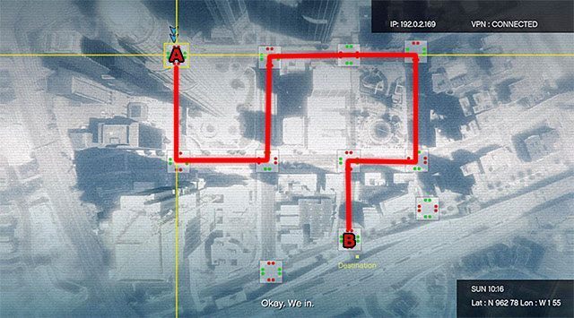 Przed Tobą bardzo ciekawa mini-gra, która polega na manipulowaniu sygnalizacją świetlną na trasie przejazdu konwoju ze skradzionym złotem - GTA 5: Wielka fucha 2 - subtelny wariant (Subtle) - solucja - GTA 5 - poradnik do gry