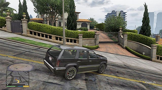 Miejsce zakończenia misji - GTA 5: Wielka fucha 2 - subtelny wariant (Subtle) - solucja - GTA 5 - poradnik do gry