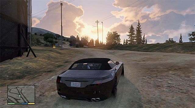 Miejsce spotkania z Trevorem - GTA 5: Zakończenie A, Zdrowy rozsądek - solucja - GTA 5 - poradnik do gry