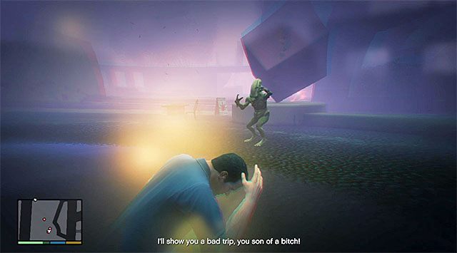 Po tym jak zostaniesz złapany musisz się bardzo szybko oswobodzić - GTA 5: Zielone korzenie, Michael - solucja, nagrody, wyzwania - GTA 5 - poradnik do gry