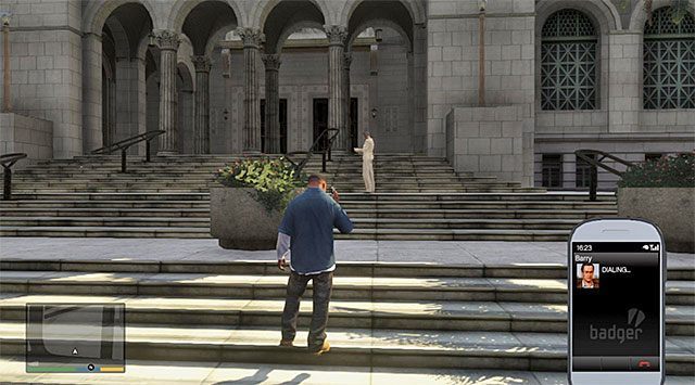 Zaczekaj na telefon od Barryego - GTA 5: Zielone korzenie, Franklin 2 - solucja, nagrody, wyzwania - GTA 5 - poradnik do gry