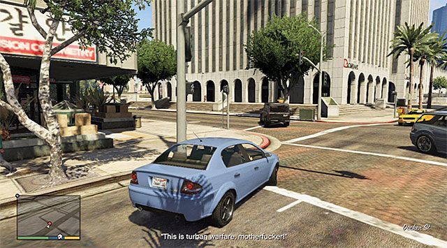 Utrzymuj się w niewielkiej odległości od celebryty - GTA 5: Pamiątki z Vinewood, Al Di Napoli - solucja, nagrody, wyzwania - GTA 5 - poradnik do gry