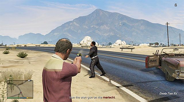 Musisz użyć paralizatora na dościgniętych imigrantach - GTA 5: Straż Graniczna - solucja, nagrody, wyzwania - GTA 5 - poradnik do gry