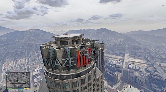 Wieżowiec, na dachu którego przebywa Dom - GTA 5: Ryzyko docelowe - solucja, nagrody, wyzwania - GTA 5 - poradnik do gry