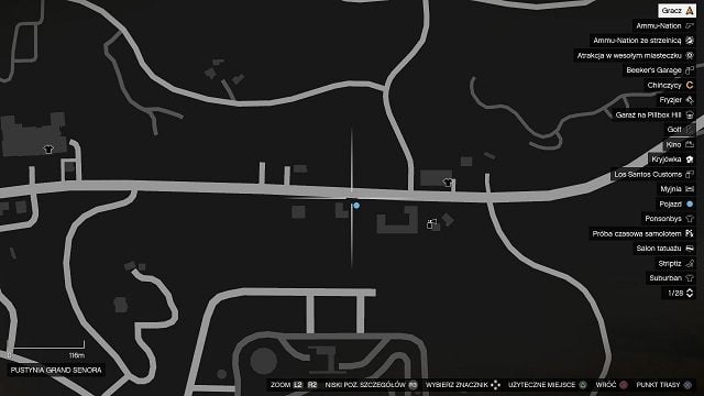 Ciekawe kto zostawił takie cacuszko przy jakimś podrzędnym zajeździe. - GTA 5: Samochód Duke ODeath - solucja, mapa - GTA 5 - poradnik do gry