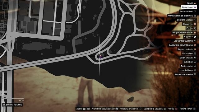 A to już troszkę dalej. - GTA 5: Samochód Duke ODeath - solucja, mapa - GTA 5 - poradnik do gry
