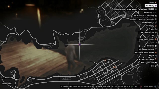 Pierwszy pomost. - GTA 5: Wodnopłat Dodo - solucja, mapa - GTA 5 - poradnik do gry