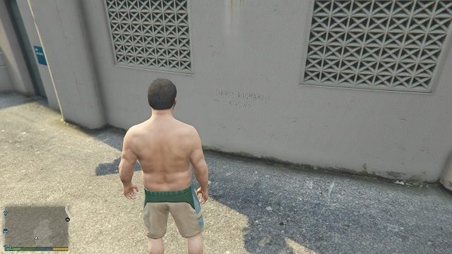 Ostatni napis odnaleziony! - GTA 5: Napisy, Murder Mystery - solucja, mapa, wszystkie napisy - GTA 5 - poradnik do gry