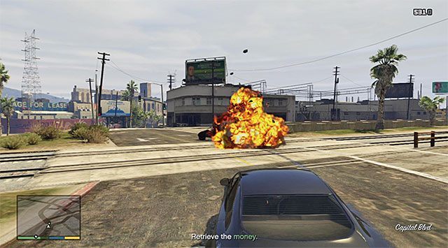 Musisz zabić złodzieja i odzyskać skradzione pieniądze - GTA 5: Kino Ten Cent, Nieruchomości - solucja, wszystkie misje - GTA 5 - poradnik do gry