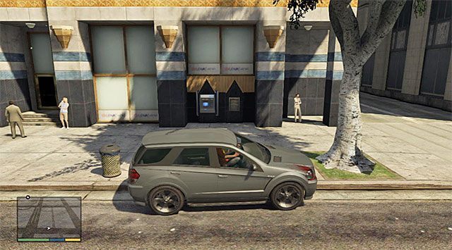 Przykładowy bankomat - GTA 5: Bankomat, Przypadkowe zdarzenia - solucja - GTA 5 - poradnik do gry