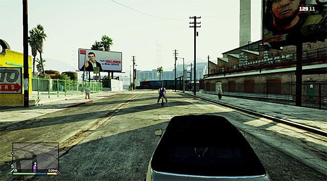 Złodzieja najlepiej doścignąć z wykorzystaniem jakiegoś szybkiego pojazdu - GTA 5: Kradzież roweru 1, 2, Przypadkowe zdarzenia - solucja - GTA 5 - poradnik do gry